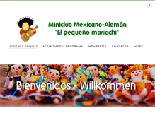 Tablet Screenshot of miniclub-mexicano-aleman.weebly.com