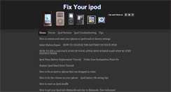 Desktop Screenshot of fixyouripod.weebly.com