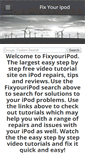 Mobile Screenshot of fixyouripod.weebly.com