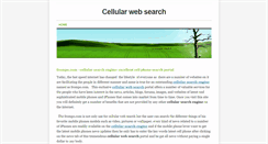 Desktop Screenshot of cellularwebsearch.weebly.com
