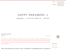 Tablet Screenshot of happydreamers.weebly.com