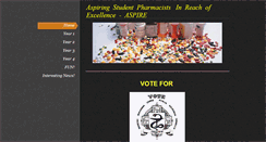 Desktop Screenshot of pharmstudentstt.weebly.com