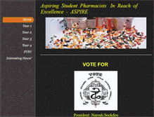 Tablet Screenshot of pharmstudentstt.weebly.com