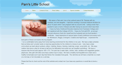 Desktop Screenshot of pamslittleschool.weebly.com