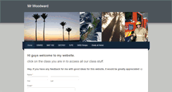 Desktop Screenshot of mrwoodward.weebly.com