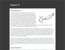 Tablet Screenshot of business-t1.weebly.com