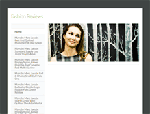 Tablet Screenshot of fashionreviews2oz.weebly.com