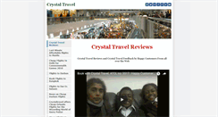 Desktop Screenshot of crystaltravel.weebly.com