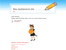 Tablet Screenshot of missjuszkiewicz.weebly.com