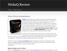 Tablet Screenshot of niche-q.weebly.com