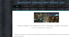 Desktop Screenshot of absolutetours.weebly.com