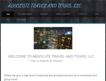 Tablet Screenshot of absolutetours.weebly.com