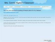 Tablet Screenshot of higdon.weebly.com