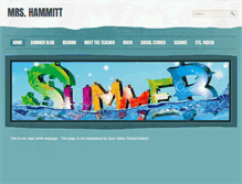 Tablet Screenshot of hammittsclass.weebly.com