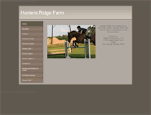 Tablet Screenshot of huntersridgefarm.weebly.com
