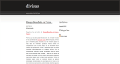 Desktop Screenshot of divisas.weebly.com