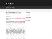 Tablet Screenshot of divisas.weebly.com