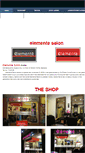 Mobile Screenshot of elementesalon.weebly.com