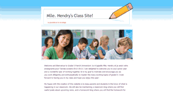 Desktop Screenshot of mllehendrysclass.weebly.com