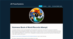 Desktop Screenshot of jbpowersystems.weebly.com