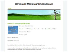 Tablet Screenshot of donloadmaxsmardigras.weebly.com