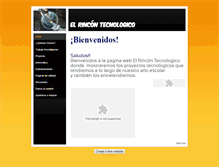 Tablet Screenshot of elrincontecnologico.weebly.com