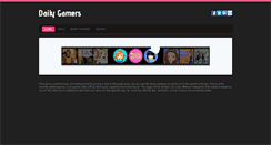 Desktop Screenshot of dailygamers.weebly.com
