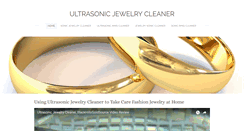 Desktop Screenshot of jewelryultrasoniccleaner.weebly.com
