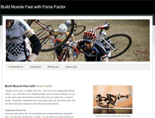 Tablet Screenshot of forcefactortraining.weebly.com