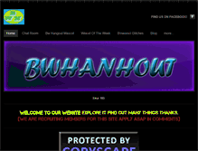 Tablet Screenshot of bwhangout.weebly.com