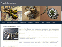 Tablet Screenshot of angelqexpressions.weebly.com