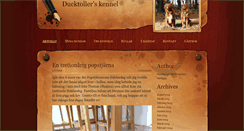 Desktop Screenshot of ducktollers.weebly.com