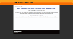 Desktop Screenshot of newmarkethomes.weebly.com