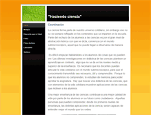 Tablet Screenshot of haciendocienciaenlawalsh.weebly.com