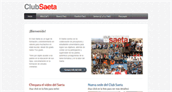 Desktop Screenshot of clubsaeta.weebly.com