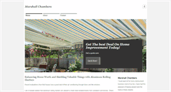 Desktop Screenshot of marshallchambers.weebly.com