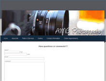 Tablet Screenshot of amgphotography.weebly.com