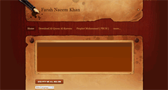 Desktop Screenshot of fnkhan.weebly.com