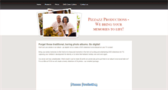 Desktop Screenshot of pizzazzproductions.weebly.com