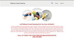 Desktop Screenshot of platinumcoastcleaning.weebly.com