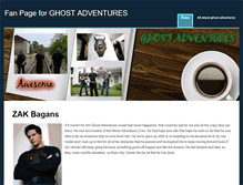 Tablet Screenshot of ghostadventures1.weebly.com