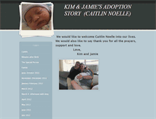 Tablet Screenshot of kimandjamiesadoptionstory.weebly.com