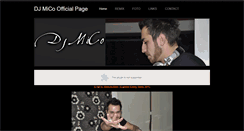 Desktop Screenshot of dj-mico.weebly.com