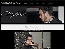 Tablet Screenshot of dj-mico.weebly.com