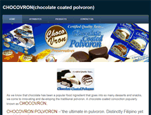 Tablet Screenshot of chocovron.weebly.com