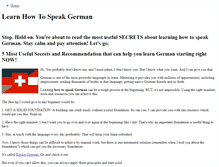 Tablet Screenshot of learnhowtospeakgerman.weebly.com