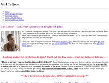 Tablet Screenshot of girltattoos.weebly.com