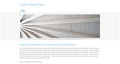 Desktop Screenshot of coldcallingcalls.weebly.com