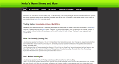 Desktop Screenshot of hollarsgameshows.weebly.com
