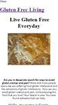 Mobile Screenshot of glutenfree-living.weebly.com